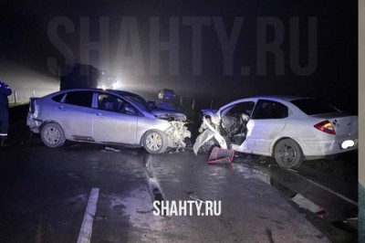 Обгон в тумане на трассе Новошахтинск — Гуково привел к тройному ДТП