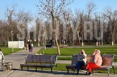 В парке г. Шахты добавят еще 40 новых лавочек