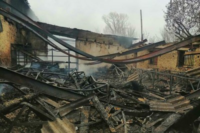 В г. Шахты пожар уничтожил очередной цех — названа причина возгорания