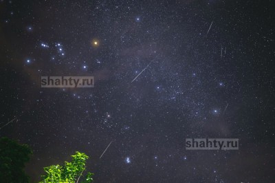 Метеорный «дождь» Эта-Аквариды в небе г. Шахты и области — это шлейф от знаменитой кометы Галлея