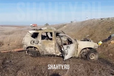 Сгорели трое людей в Renault Duster после столкновения с МАЗом в Ростовской области