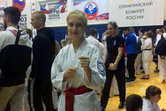 Ульяна Гаврилина из г. Шахты завоевала «серебро» на Всероссийских играх боевых искусств