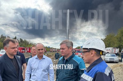 Пожар на Новошахтинском заводе нефтепродуктов ликвидирован сегодня утром