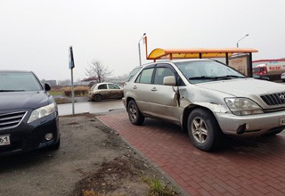 Жестко расправились с автохамом, продырявив Lexus в Ростове [Фото]