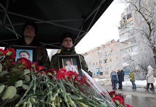 В г. Шахты прошла панихида по погибшим в результате взрыва в доме [Фото]