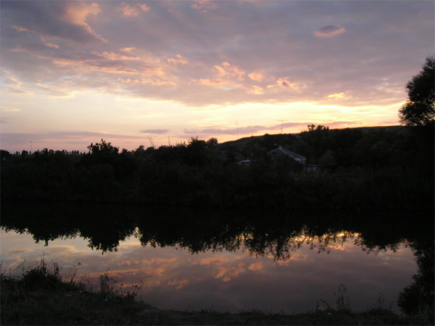 Закат в Ягодинке - Шахты