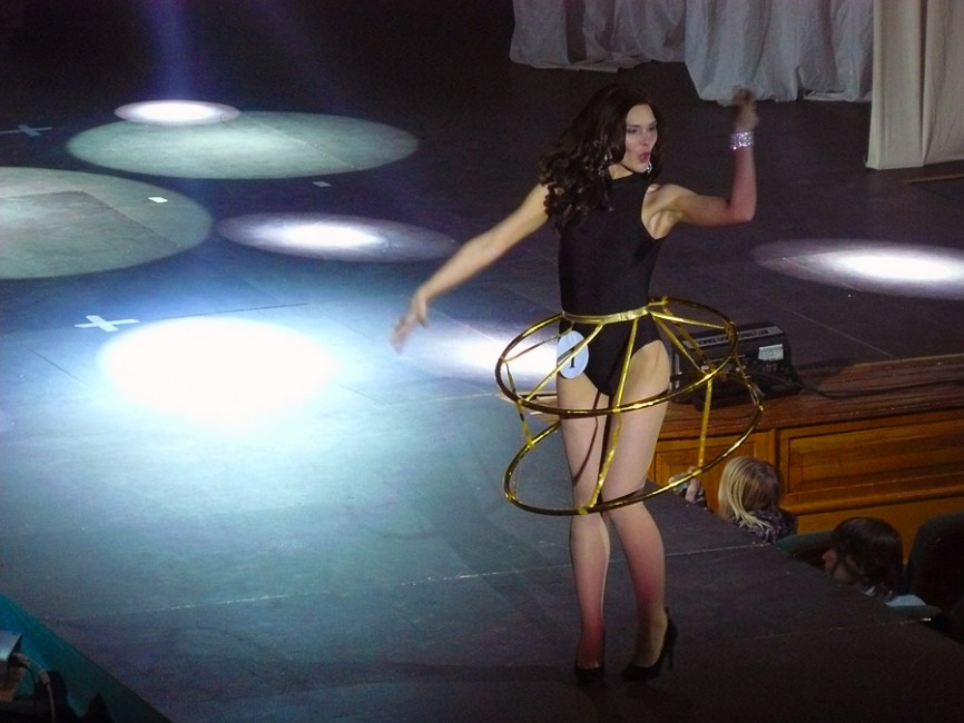 Олеся Шкуратенко, кункурс Мисс города Шахты 2012 - Шахты