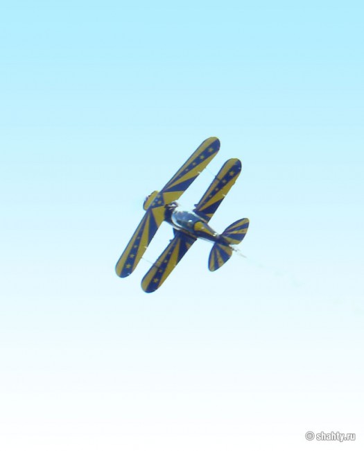 Самолет, военно-историческая реконструкция в г. Шахты