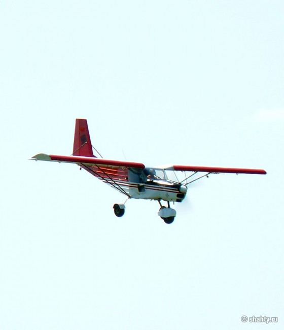 Водохранилище ХБК в г. Шахты, самолет - Шахты