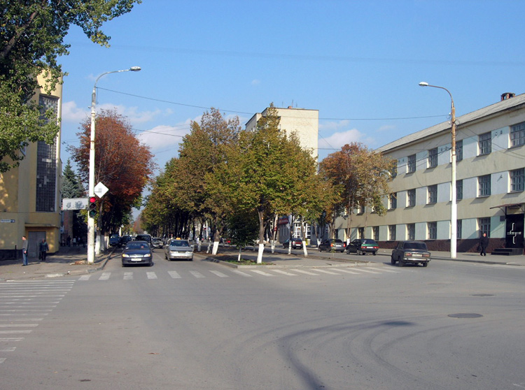 Перекресток Карла Маркса и ул. Шевченко - Шахты