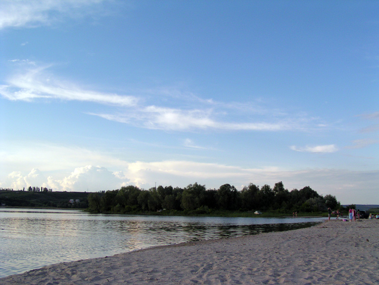 Пляж в Мелиховке, Дон - Шахты