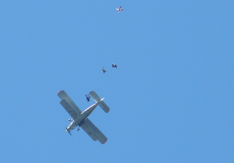 Прыжки с парашютом с Ан-3 - Шахты