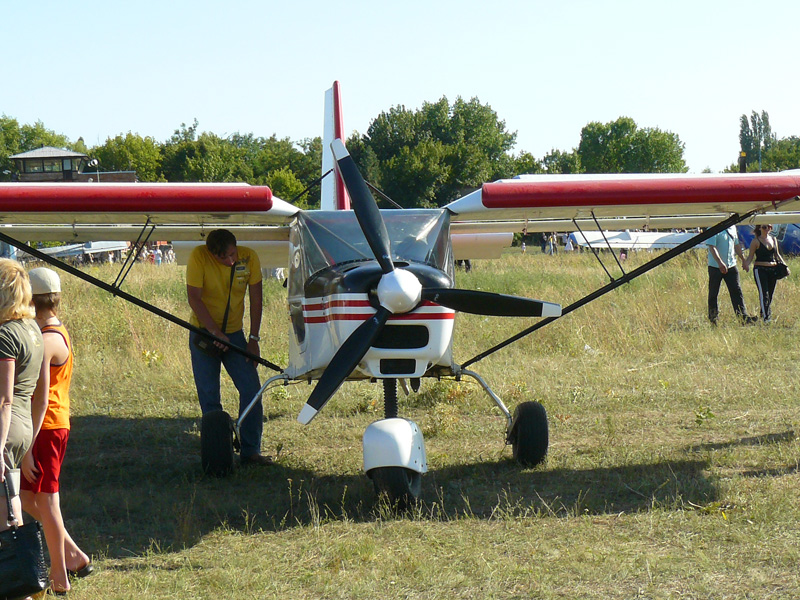 На авиашоу в городе Шахты