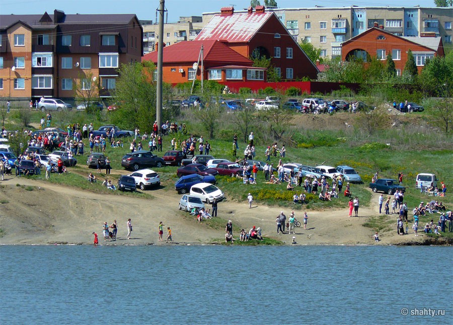 Водохранилище ХБК, г. Шахты, 3 мая 2013 г. - Шахты