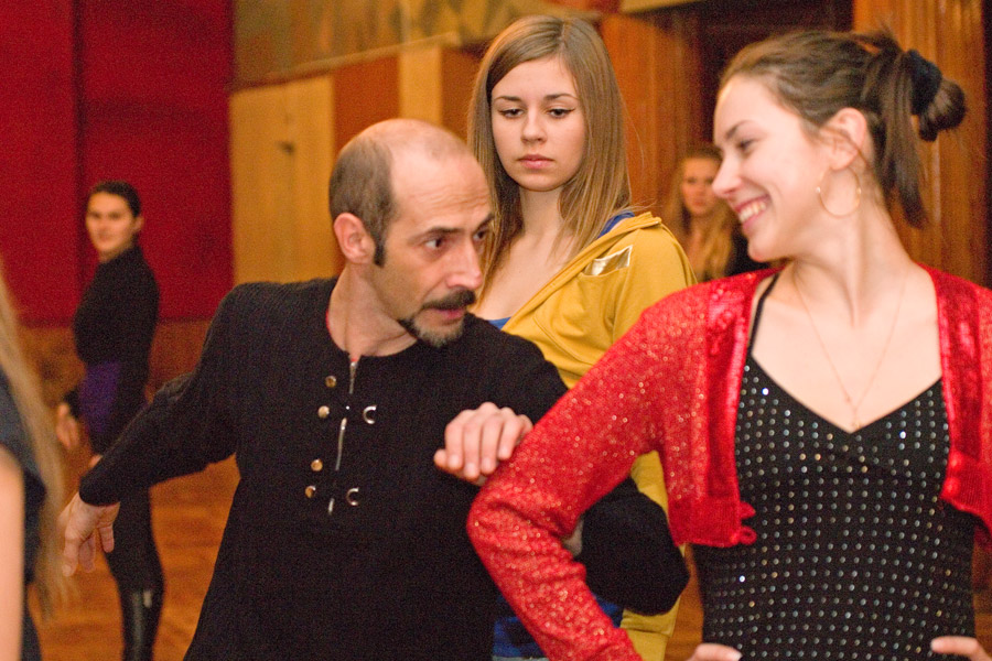 Подготовка к конкурсу "Мисс Шахты 2011"