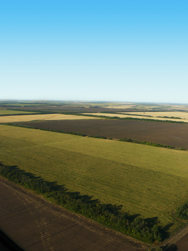 Шахты, вид сверху