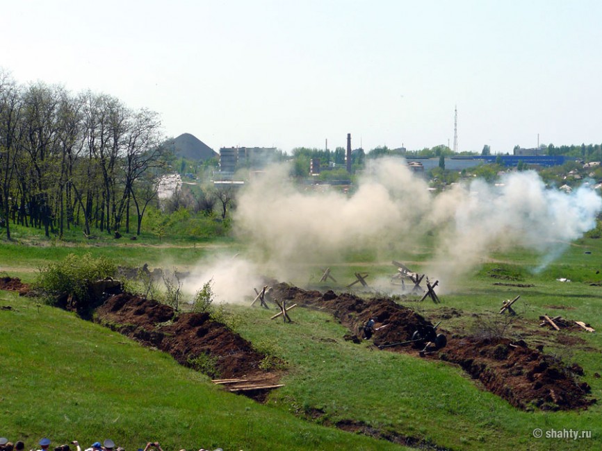 г. Шахты, 3 мая 2013 г., военно-историческая реконструкция