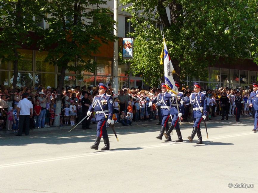 Шахты, парад - Шахты
