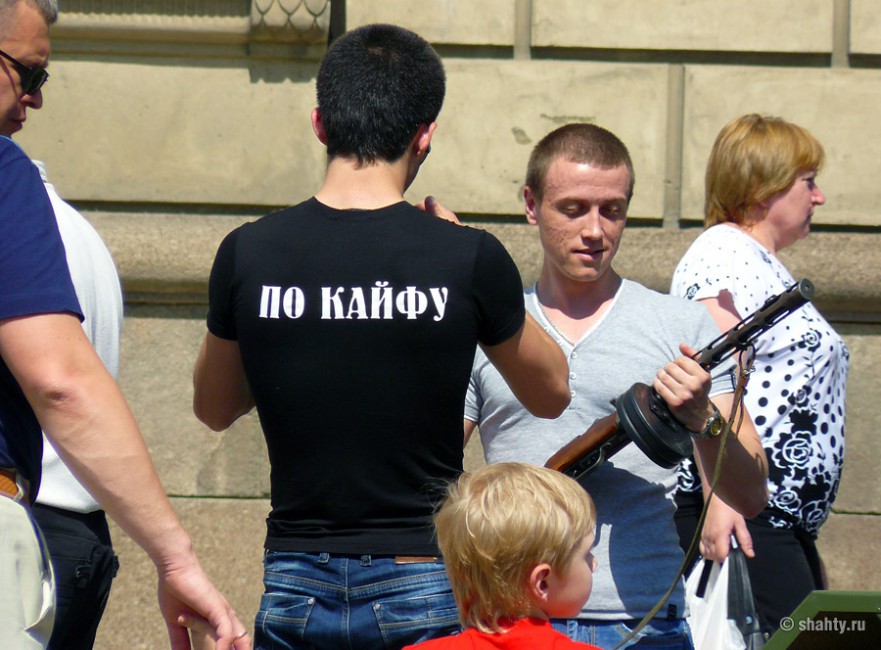 Военная техника в городе Шахты