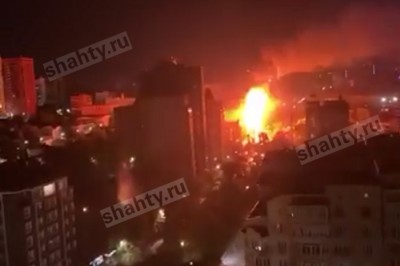 Сбили два беспилотника в Ростове: один упал в районе ул. Пушкинской