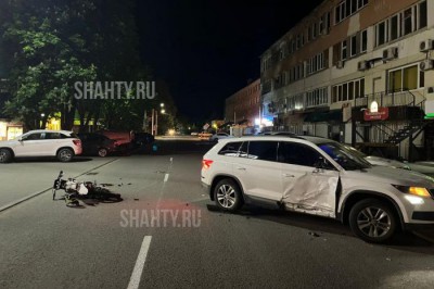 23-летний мотоциклист пострадал в аварии в Ростовской области