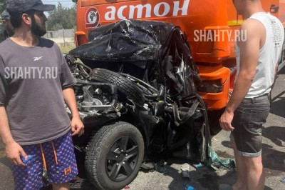 Столкнулись шесть машин на трассе М4 «Дон» в Ростовской области: пострадал человек