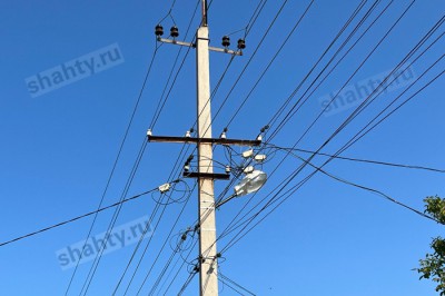 Без света в понедельник в Шахтах останутся 19 улиц