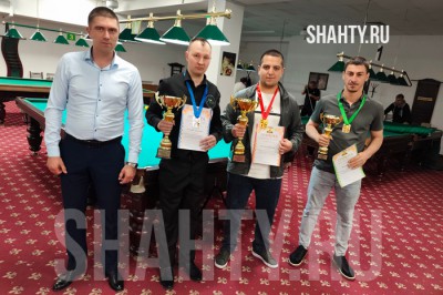 В г. Шахты прошел открытый турнир по бильярдному спорту