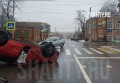 Опрокинулся автомобиль Omoda в Ростове