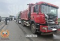 Рядом с г. Шахты на трассе М4 автобус столкнулся с грузовиком