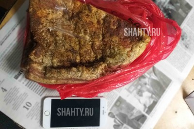 В куске сала обнаружили телефон в Шахтах в СИЗО-4