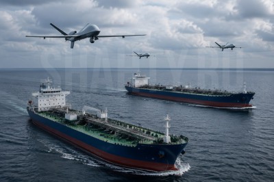 БПЛА повредили танкеры, следовавшие в Ростов-на-Дону