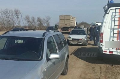 Массовая авария на подъезде к Новочеркасску: столкнулись четыре иномарки