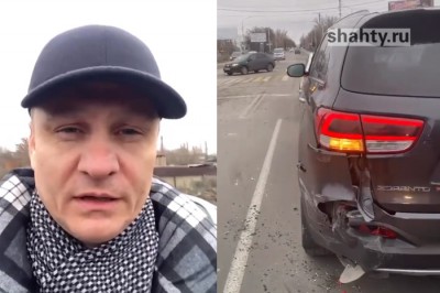 Протаранили кроссовер главы администрации г. Шахты — пьяный водитель скрылся, но был задержан