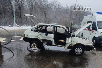 Автоледи пострадала в ДТП на дороге Новошахтинск — Шахты