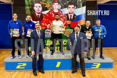 Семь первых мест завоевали ребята из г. Шахты в соревнованиях по рукопашному бою в Туле