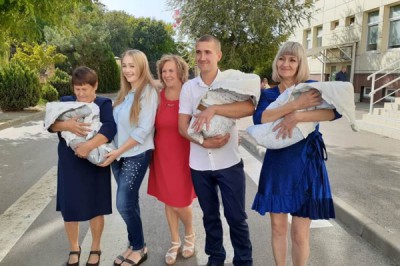 В Шахтах появилась первая тройня за последние 4 года