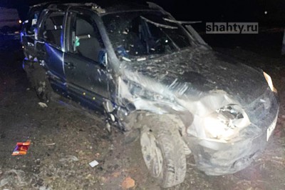 Погиб водитель в перевернувшейся Niva Chevrolet на дороге Ростов — Новошахтинск