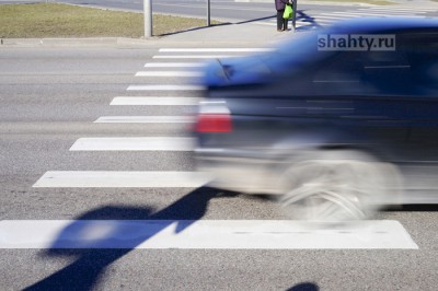 В Шахтах сбили на «зебре» на улице Парковой 54-летнего мужчину