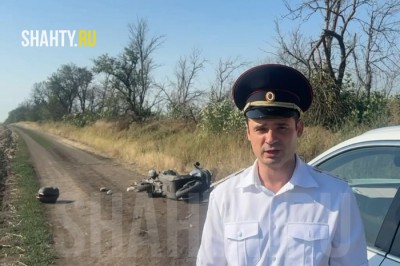 33-летняя девушка погибла, опрокинувшись на скутере в Ростовской области