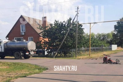 Водовозка задавила человека на велосипеде в Ростовской области