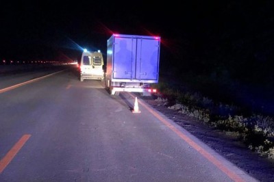 Грузовик сбил пешехода, который шел по обочине трассы М-4 «Дон»
