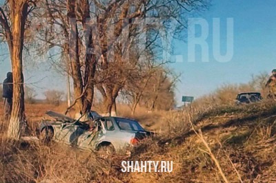 Погиб водитель ВАЗа, врезался в дерево: 26-летняя пассажирка ранена в Ростовской области