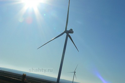 Мощность ветропарков на Дону увеличат на 260 МВт за год: к примеру ШГТЭС г. Шахты — 100 МВт