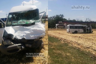 Попала в ДТП маршрутка Шахты — Ростов: трое пострадали