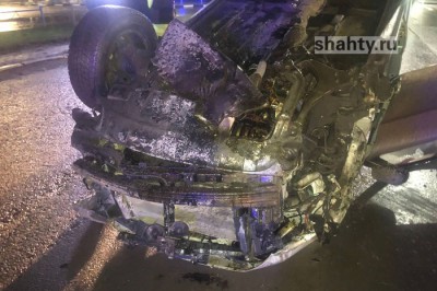 Подробности ДТП в г. Шахты на Артеме, где перевернулся кроссовер