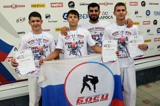 Спортсмены СК Боец г. Шахты победили во Всероссийских соревнованиях по армейскому рукопашному бою