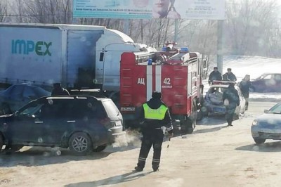 Протаранили машину ДПС — загадочное ДТП произошло в Ростовской области