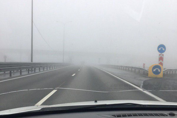 Жителей г. Шахты предупредили о тумане на дорогах и дожде со снегом