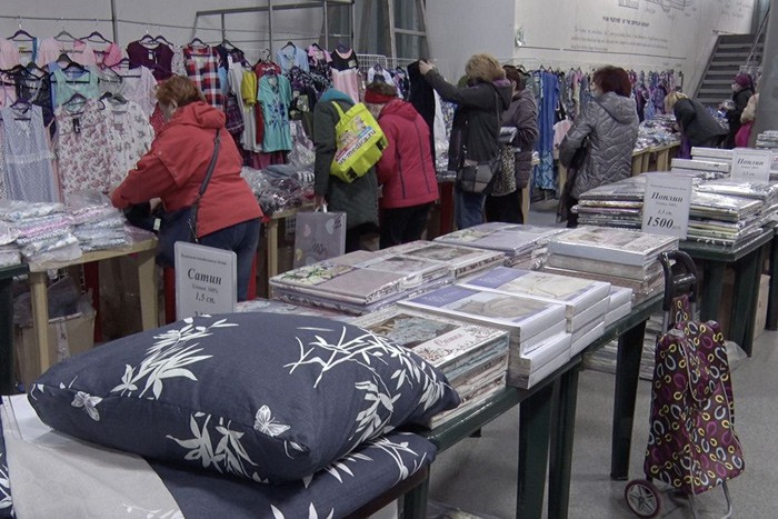 Выставка «Ивановского текстиля» в городе Шахты